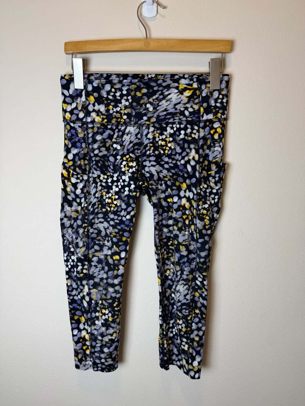 Lululemon Fast and Free Tight II 25" Metropolis Glow Size 8